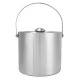 Ice Bucket Stainless Steel 3L Double Wall Insulated Ice Bucket with Lid for Beer Champagne - Extra Image