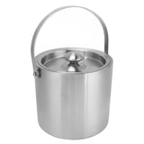 Ice Bucket Stainless Steel 3L Double Wall Insulated Ice Bucket with Lid for Beer Champagne - Extra Image