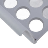 Egg Drawer Double Layer Transparent 32 Lattice Large Capacity Egg Storage Box for Refrigerator Grey - Extra Image