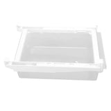 Refrigerator Organizer Bins Extended Handle Spring Lever BPA Free 1 Grid Hanging Fridge Drawer Organizer for Food Fruit Vegetable Box