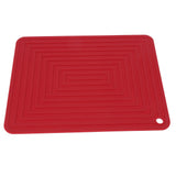 Dish Drying Pad Prevent Slip Flexible Insulated Placemat Silicone Drain Mat for Kitchen B