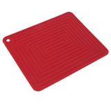Dish Drying Pad Prevent Slip Flexible Insulated Placemat Silicone Drain Mat for Kitchen B