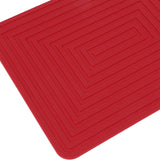 Dish Drying Pad Prevent Slip Flexible Insulated Placemat Silicone Drain Mat for Kitchen B