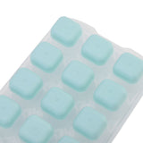 Ice Cube Tray Safe Healthy Easy Release Stackable 24 Cubes Multipurpose Ice Maker Mold with Lid for Popsicles Puddings Blue