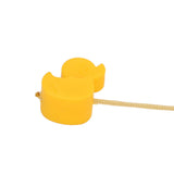 Egg Scrambler Manual Puller Portable Egg Yolk White Mixer with Silicone Pad for Golden Egg Making Yellow