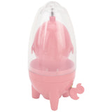 Egg Spinners Perfect Protection Food Grade Silicone Pad Mix Egg White Yolk Simple Operation Egg Shaker for Household Pink