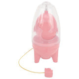 Egg Spinners Perfect Protection Food Grade Silicone Pad Mix Egg White Yolk Simple Operation Egg Shaker for Household Pink