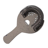 Cocktail Strainer Fine Filter Rust Proof Stainless Steel Portable Professional Bar Strainer for Home Party Bars Black