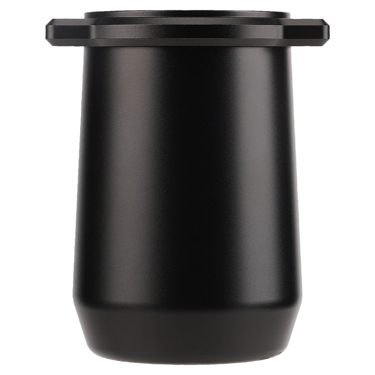 Coffee Powder Cup 54mm Aluminum Alloy Powder Feeder Cup Compact Lightweight Anti Flying Coffee Dosing Mug for Breville 8 Black