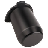 Coffee Powder Cup 54mm Aluminum Alloy Powder Feeder Cup Compact Lightweight Anti Flying Coffee Dosing Mug for Breville 8 Black