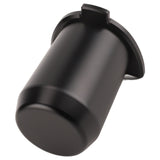 Coffee Powder Cup 54mm Aluminum Alloy Powder Feeder Cup Compact Lightweight Anti Flying Coffee Dosing Mug for Breville 8 Black