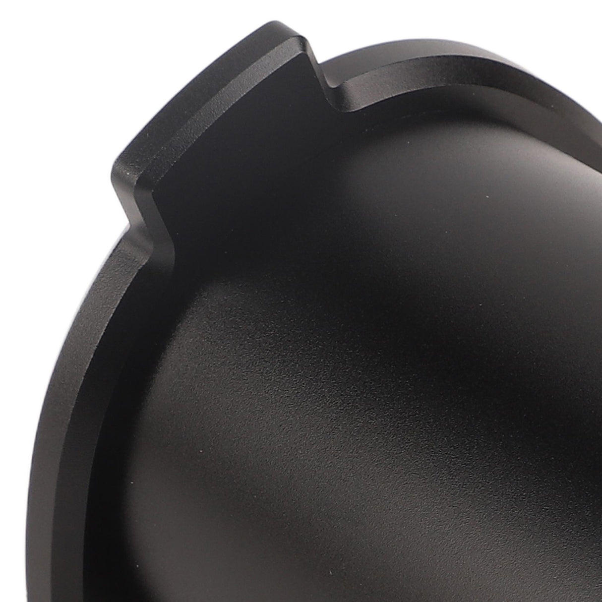 Coffee Powder Cup 54mm Aluminum Alloy Powder Feeder Cup Compact Lightweight Anti Flying Coffee Dosing Mug for Breville 8 Black
