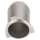 Coffee Powder Cup 54mm Aluminum Alloy Powder Feeder Cup Compact Lightweight Anti Flying Coffee Dosing Mug for Breville 8 Silver