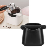 Coffee Knock Box Drop Resistant Prevent Slip Small Knock Container with Removable Knock Bar for Coffee Ground Black - Extra Image