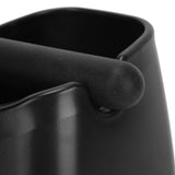 Coffee Knock Box Drop Resistant Prevent Slip Small Knock Container with Removable Knock Bar for Coffee Ground Black