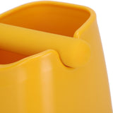 Coffee Knock Box Drop Resistant Prevent Slip Small Knock Container with Removable Knock Bar for Coffee Ground Yellow - Extra Image