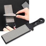 Knife Sharpener Multifunctional Diamond Dual Sided 400 1000 Grit Scissors Razor Sharpening Tool