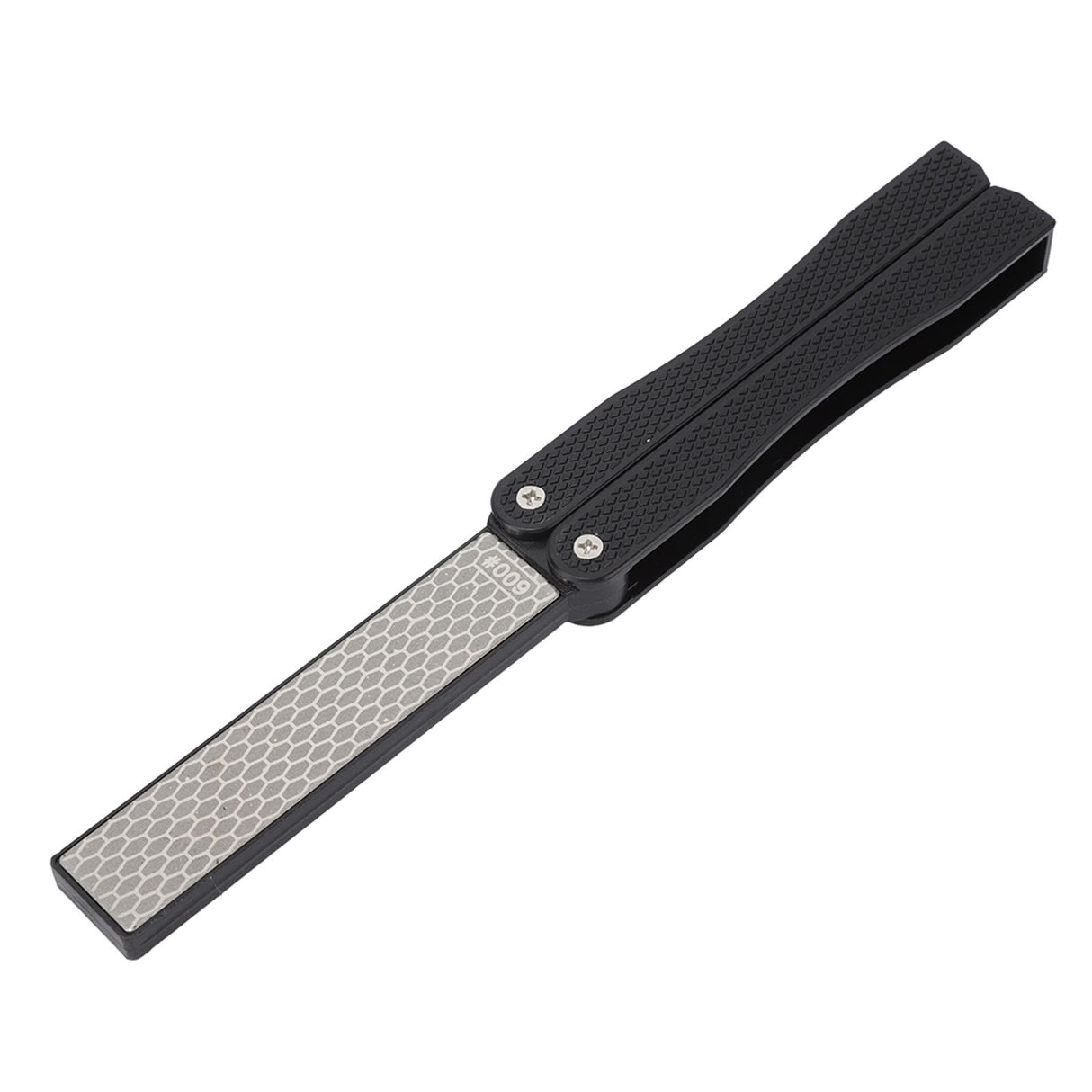 Pocket Knife Sharpener Multipurpose Double Sided Folded Knife Sharpening Stone for Sickle Outdoor Knife Kitchen Knife