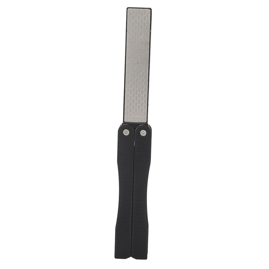 Pocket Knife Sharpener Multipurpose Double Sided Folded Knife Sharpening Stone for Sickle Outdoor Knife Kitchen Knife