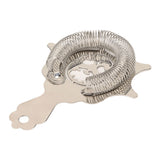 Cocktail Strainer Stainless Steel Bar Cocktail Strainer Filter Multifunctional Bartender Ice Filter - Low Angle