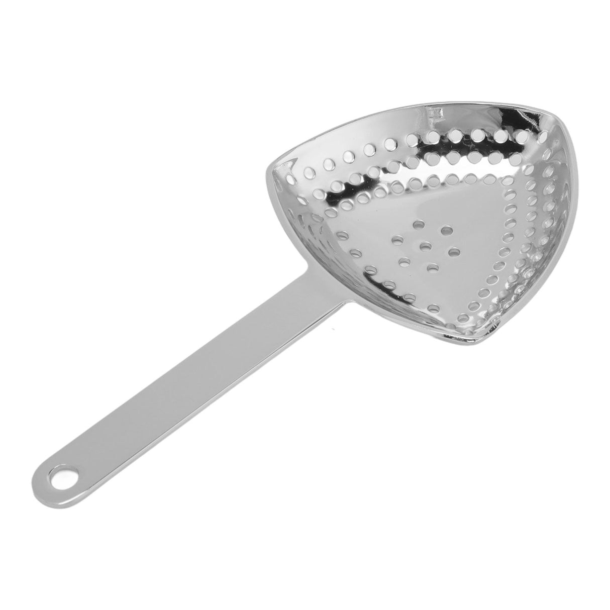 Triangular Cocktail Strainer No Breakage Anti Rust Fine Filtration Decorative Professional Ice Strainer for Bar Home Mirror Finish