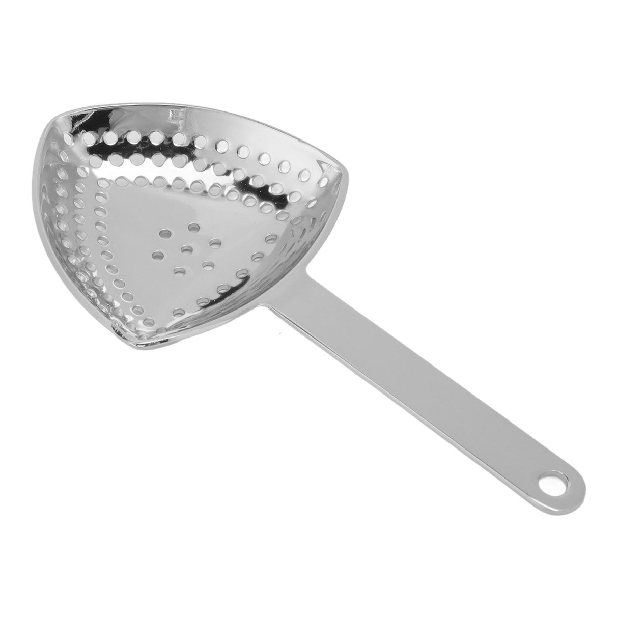 Triangular Cocktail Strainer No Breakage Anti Rust Fine Filtration Decorative Professional Ice Strainer for Bar Home Mirror Finish