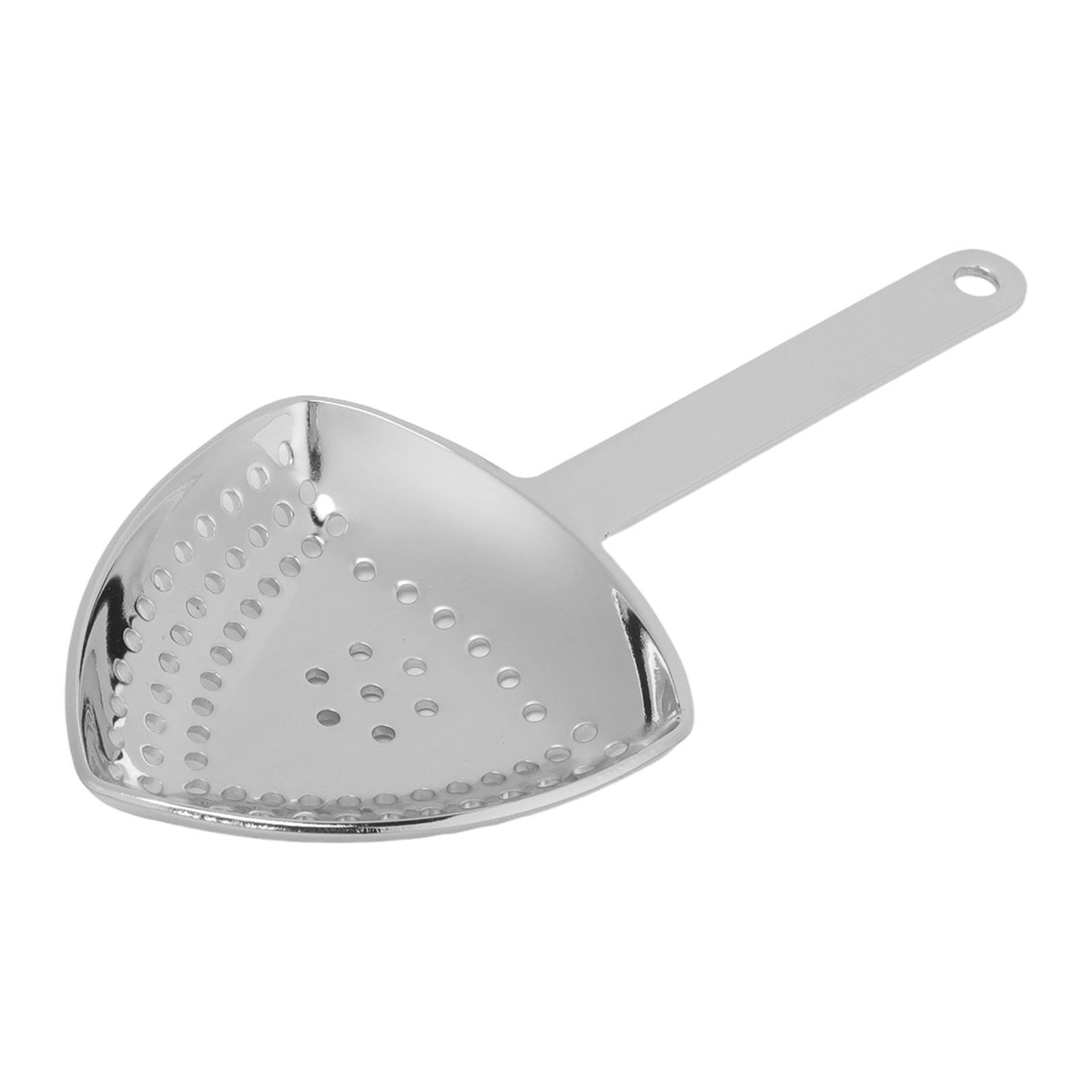 Triangular Cocktail Strainer No Breakage Anti Rust Fine Filtration Decorative Professional Ice Strainer for Bar Home Mirror Finish