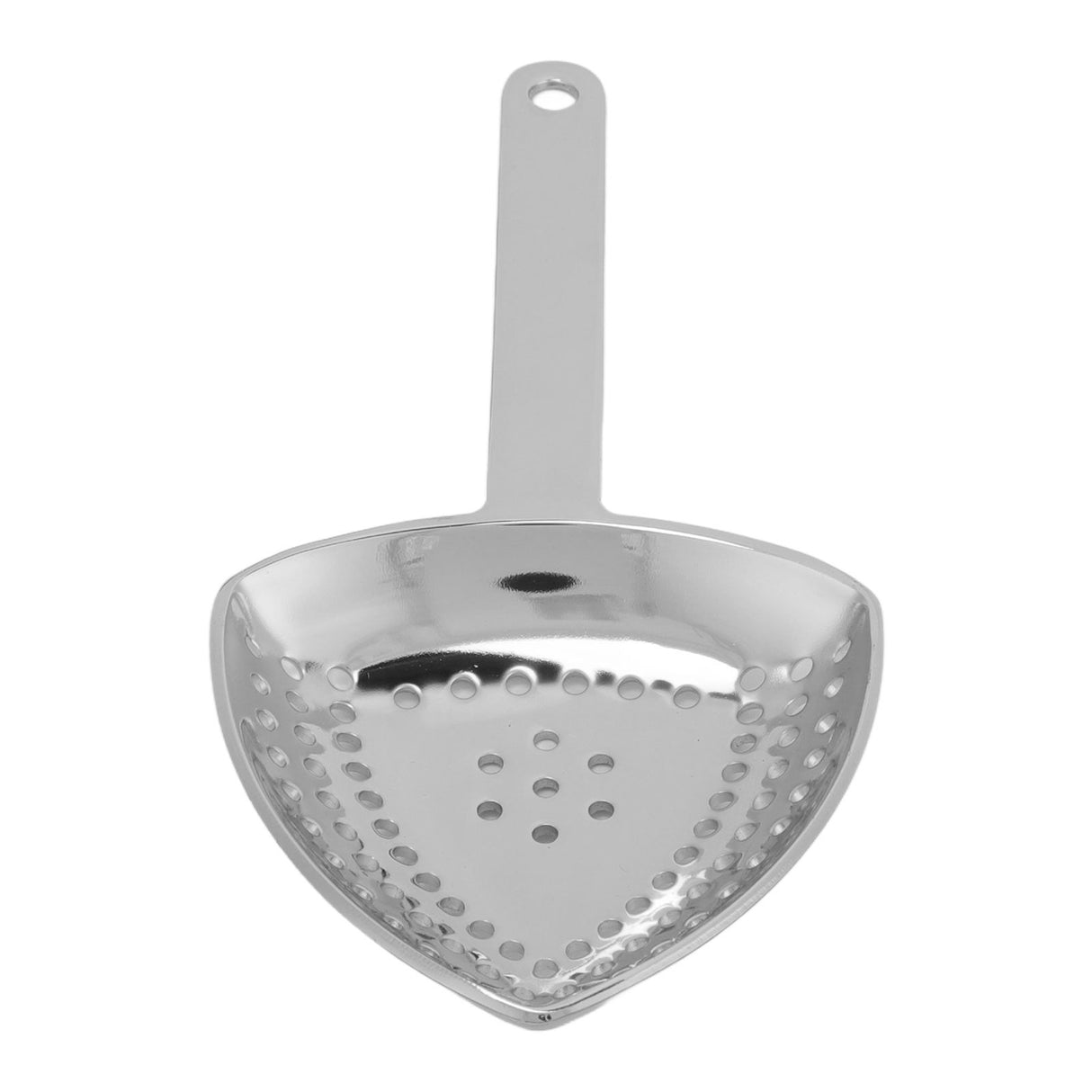Triangular Cocktail Strainer No Breakage Anti Rust Fine Filtration Decorative Professional Ice Strainer for Bar Home Mirror Finish
