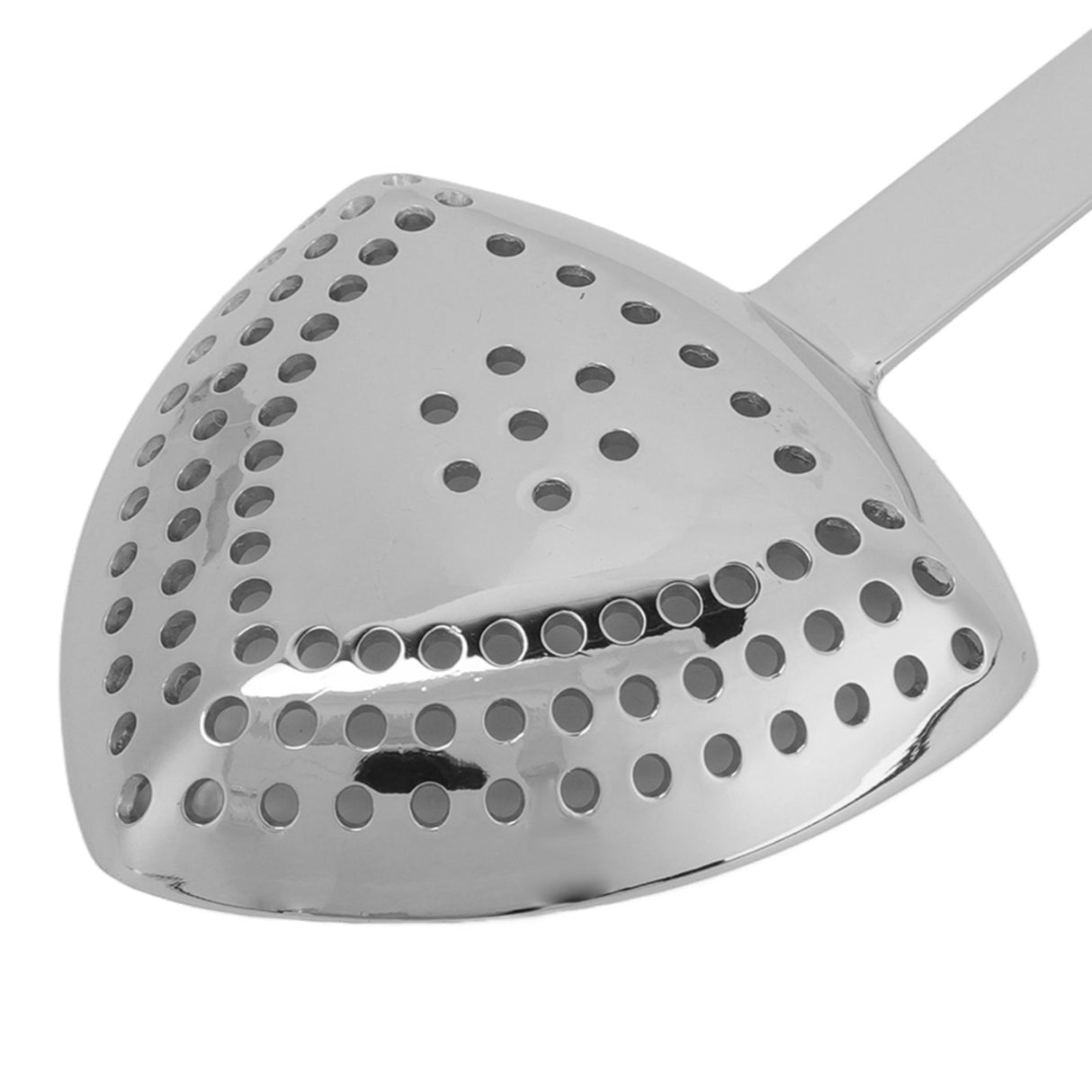 Triangular Cocktail Strainer No Breakage Anti Rust Fine Filtration Decorative Professional Ice Strainer for Bar Home Mirror Finish