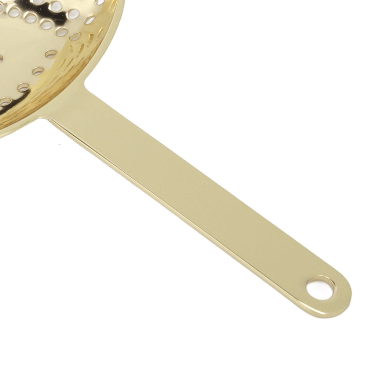 Triangular Cocktail Strainer No Breakage Anti Rust Fine Filtration Decorative Professional Ice Strainer for Bar Home Gold Plated