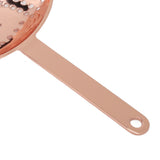 Triangular Cocktail Strainer No Breakage Anti Rust Fine Filtration Decorative Professional Ice Strainer for Bar Home Copper Plated - Extra Image