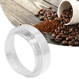 Coffee Dosing Ring Aluminium Leakage Proof Coffee Dosing Replacement Ring for Home Cafe 54mm/2.1in