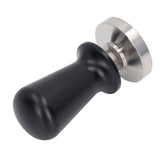 Coffee Powder Hammer Constant Elasticity Stainless Steel Coffee Tamper for Home Black 51mm/2.0in