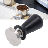 Coffee Powder Hammer Constant Elasticity Stainless Steel Coffee Tamper for Home Black 51mm/2.0in