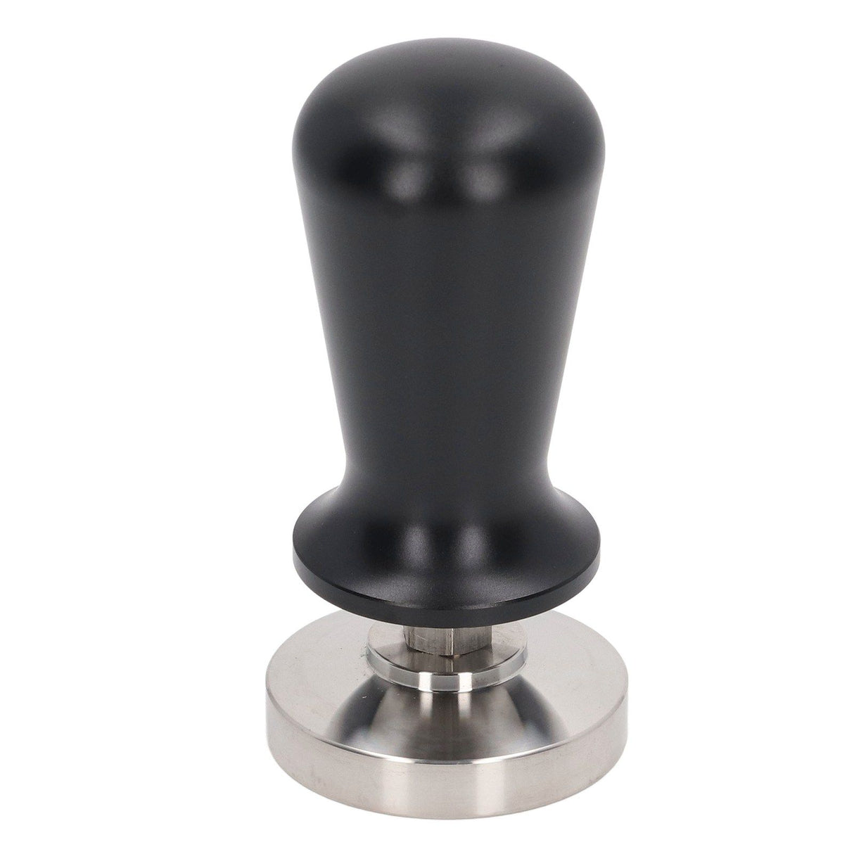 Coffee Powder Hammer Constant Elasticity Stainless Steel Coffee Tamper for Home Black 58mm/2.3in