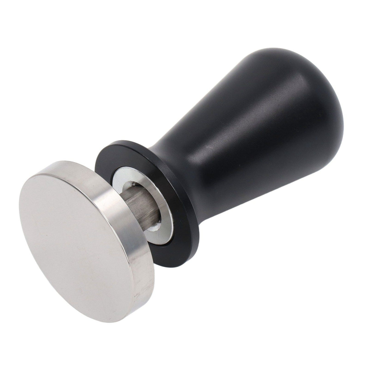 Coffee Powder Hammer Constant Elasticity Stainless Steel Coffee Tamper for Home Black 58mm/2.3in
