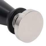 Coffee Powder Hammer Constant Elasticity Stainless Steel Coffee Tamper for Home Black 58mm/2.3in