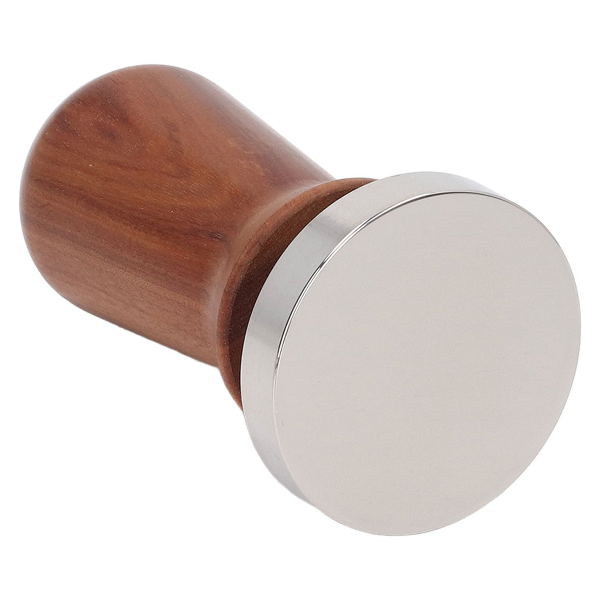 Coffee Tamper Separate Design Stainless Steel Ergonomic Wood Handle Portable Tamper Tool for Home Coffee Shop 58MM
