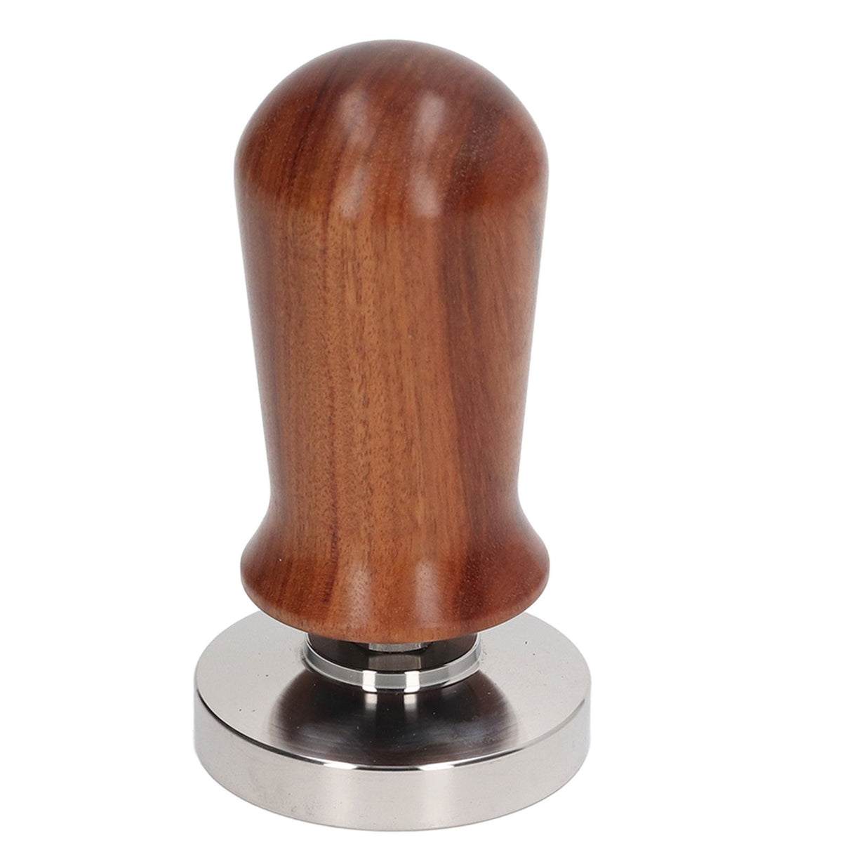 Coffee Tamper Separate Design Stainless Steel Ergonomic Wood Handle Portable Tamper Tool for Home Coffee Shop 58MM