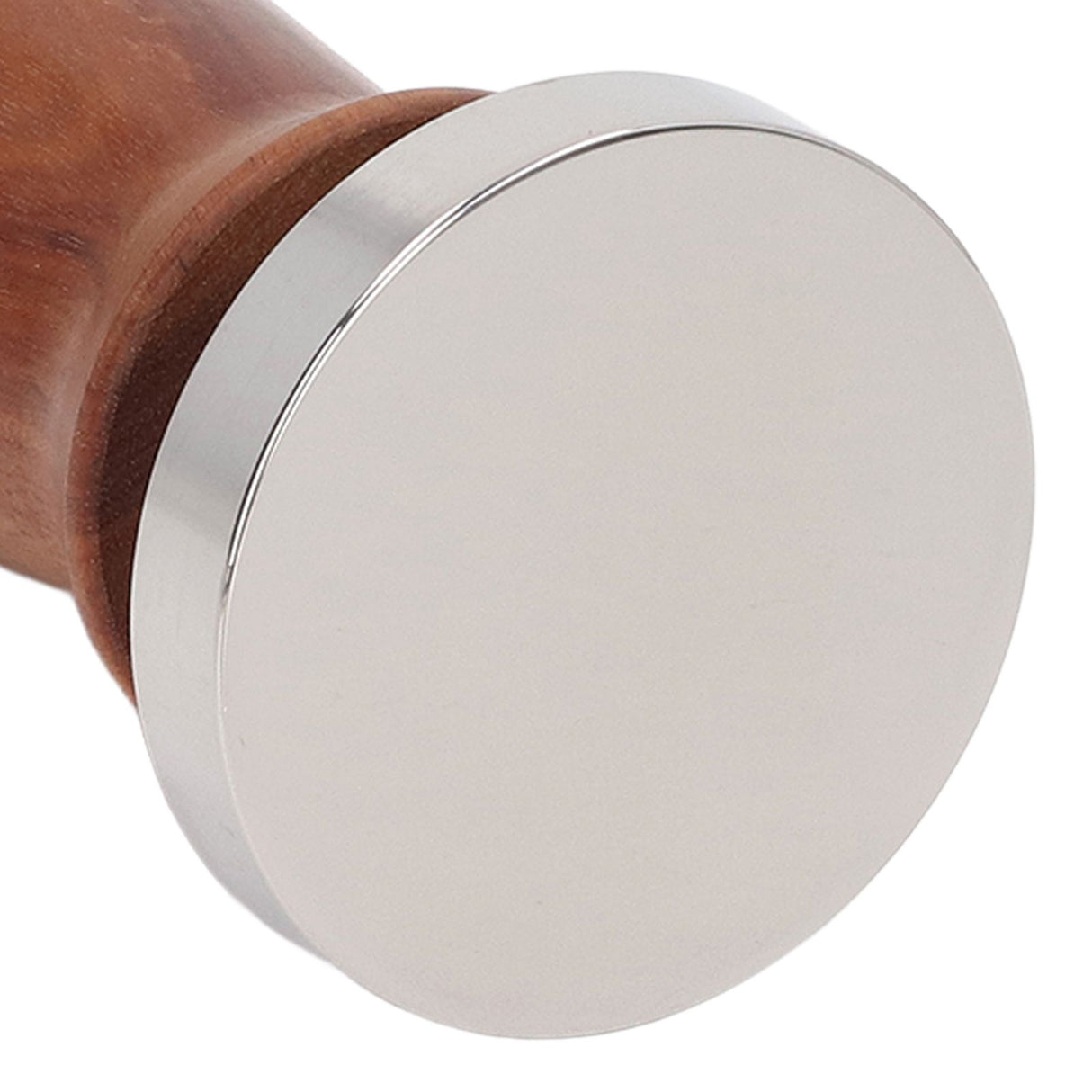 Coffee Tamper Separate Design Stainless Steel Ergonomic Wood Handle Portable Tamper Tool for Home Coffee Shop 58MM
