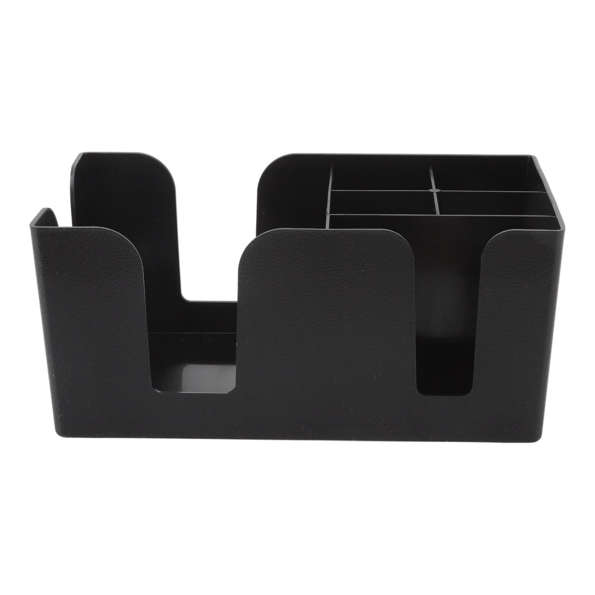 Coffee Station Organizer Multifunction Classification ABS Upright Coffee Condiment Organizer with 6 Compartments