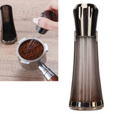 Stainless Steel Coffee Powder Stirring Tool Coffee Stirrer Distribution Tool for Home Kitchen Dinning Room Gray