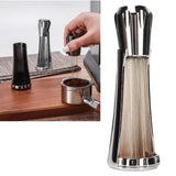 Stainless Steel Coffee Powder Stirring Tool Coffee Stirrer Distribution Tool for Home Kitchen Dinning Room Silver