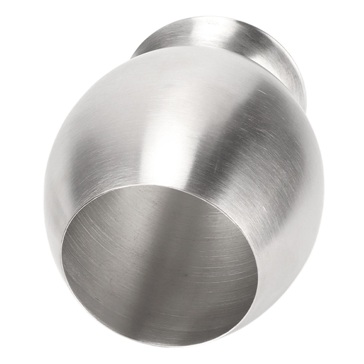 Egg Shaped Condiment Container Stainless Steel with Spoon Oval Condiment Jar For Spice Sugar Kitchen Resturant