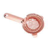 Cocktail Strainer Stainless Steel Gorgeous Glossy Bartending Ice Strainer for Bar Bartender Rose Gold