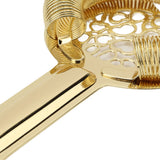 Cocktail Strainer Stainless Steel Gorgeous Glossy Bartending Ice Strainer for Bar Bartender Luxury Gold Color
