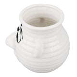 Egg Separator Funny Snot Nose Easy Operation Durable Ceramic Time Saving Egg White Separator for Egg Kitchen - Side View