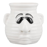 Egg Separator Funny Snot Nose Easy Operation Durable Ceramic Time Saving Egg White Separator for Egg Kitchen - Low Angle