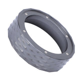 Dosing Funnel Aluminum Alloy Coffee Machine Portafilter Magnetic Coffee Dosing Ring for Home Office