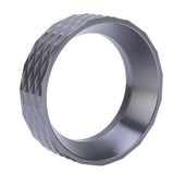 Dosing Funnel Aluminum Alloy Coffee Machine Portafilter Magnetic Coffee Dosing Ring for Home Office - Top-Down View